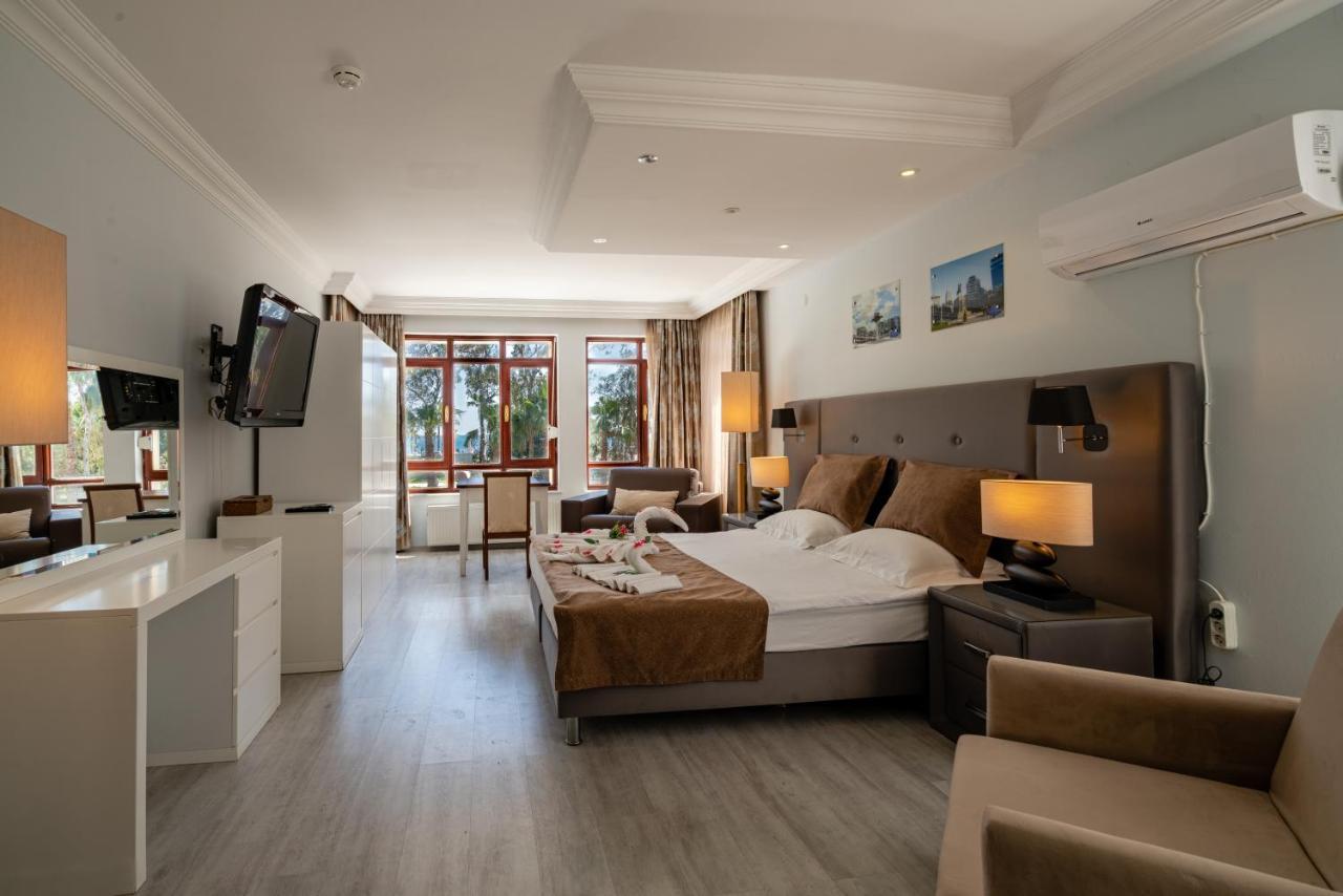 Sare Beach Hotel Antalya Exterior foto